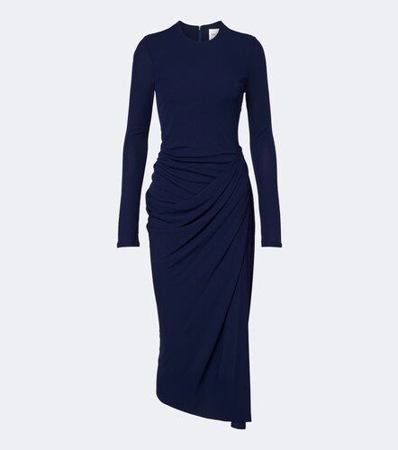 Vestido midi de jersey drapeado - Erdem - Modalova