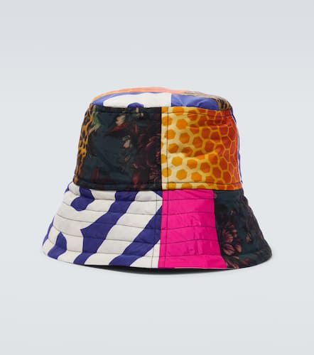 Sombrero de pescador con patchwork - Dries Van Noten - Modalova
