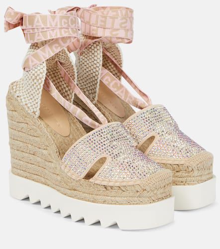 Embellished wedge espadrilles - Stella McCartney - Modalova