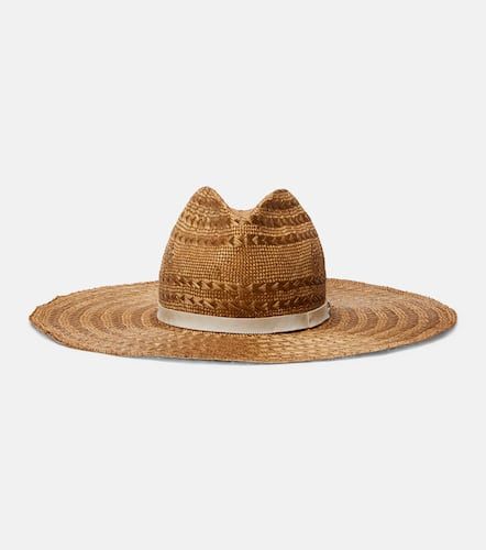Escape VLogo straw sun hat - Valentino - Modalova