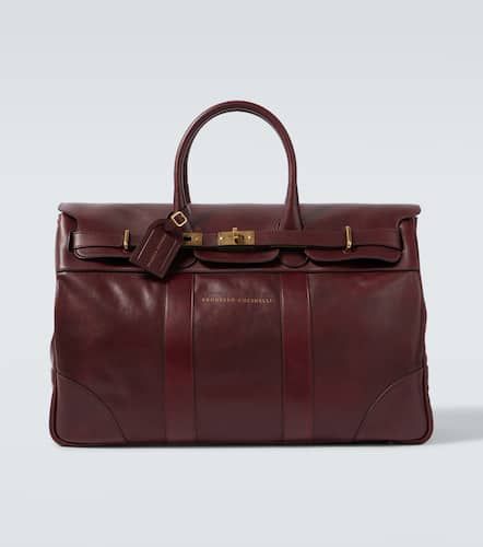 Weekender aus Leder - Brunello Cucinelli - Modalova