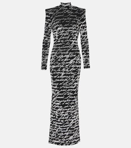 Balmain Love Letter jacquard gown - Balmain - Modalova