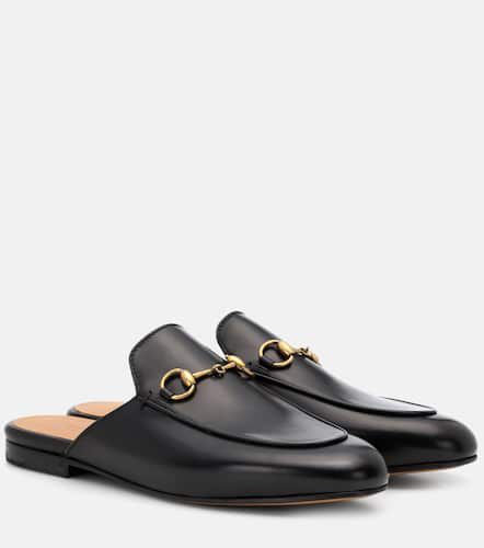 Gucci Princetown leather slippers - Gucci - Modalova