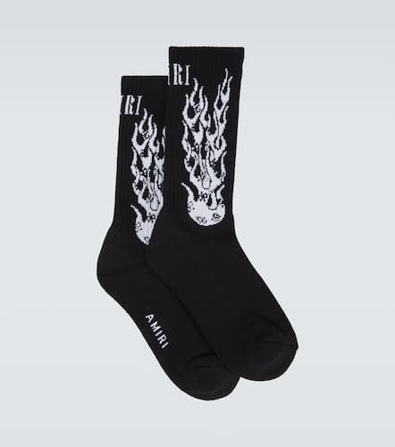 Amiri Socken aus Baumwolle mit Logo - Amiri - Modalova