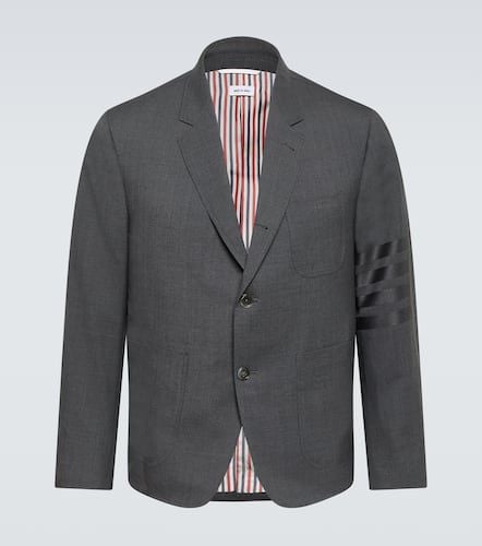 Blazer Shrunken Sack 4-Bar aus Wolle - Thom Browne - Modalova