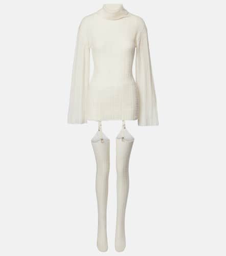 Aya Muse Wool-blend minidress - Aya Muse - Modalova