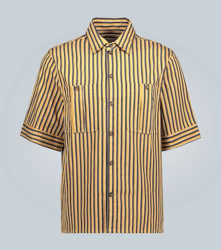 Striped short-sleeved shirt - King & Tuckfield - Modalova