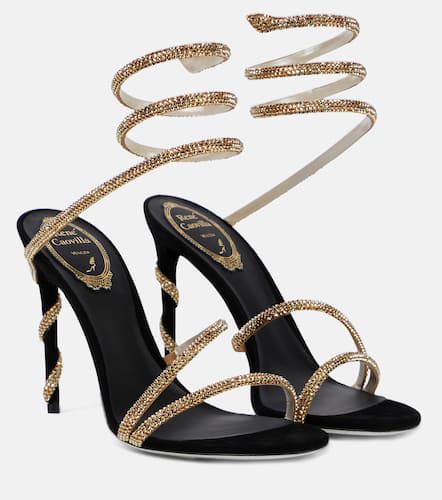Margot embellished suede sandals - Rene Caovilla - Modalova