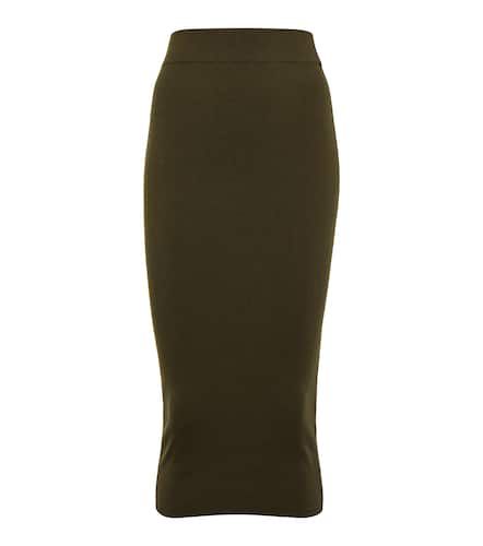 Cashmere-blend ribbed midi skirt - Tom Ford - Modalova