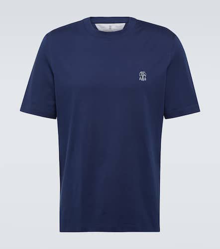 T-Shirt aus Baumwoll-Jersey - Brunello Cucinelli - Modalova