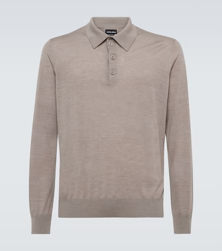 Polopullover aus Schurwolle - Giorgio Armani - Modalova