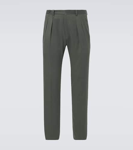 Elba silk and cashmere gabardine straight pants - Brioni - Modalova