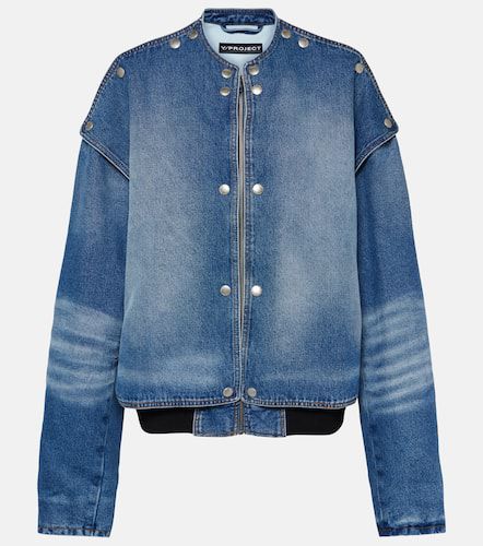 Y/Project Bomber Snap Off di jeans - Y/Project - Modalova