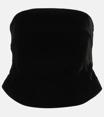 Wardrobe.NYC Top bustier en velours - Wardrobe.NYC - Modalova