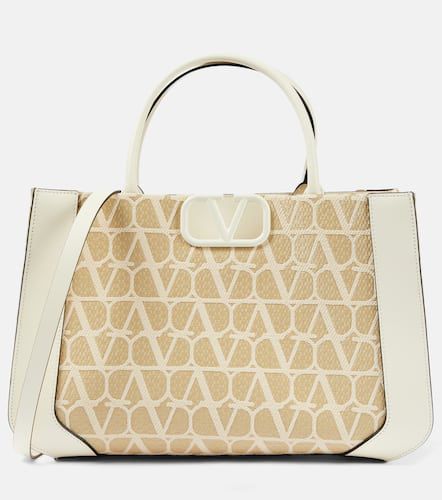 Tote VLogo Medium mit Leder - Valentino Garavani - Modalova