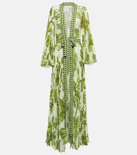 Pleated georgette beach cover-up - Etro - Modalova