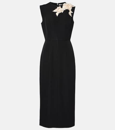 Erdem Asymmetric wool midi dress - Erdem - Modalova