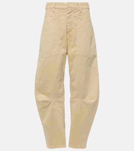 Shon mid-rise cotton wide-leg pants - Nili Lotan - Modalova