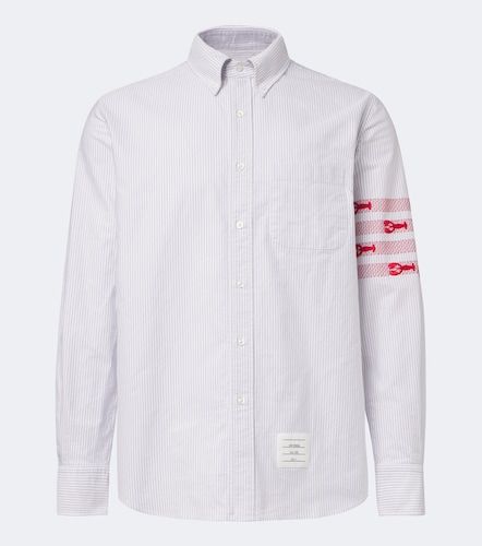 Camisa oxford de algodón con 4-Bar - Thom Browne - Modalova