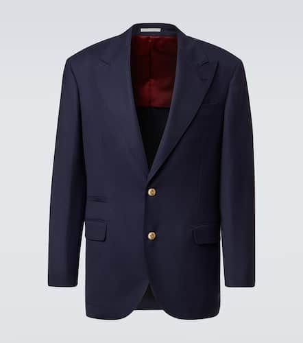 Blazer in lana vergine - Brunello Cucinelli - Modalova