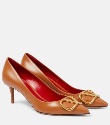 Pumps VLogo Signature aus Leder - Valentino Garavani - Modalova