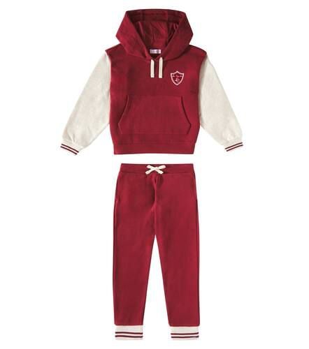 Paz cotton jersey tracksuit - La Coqueta - Modalova