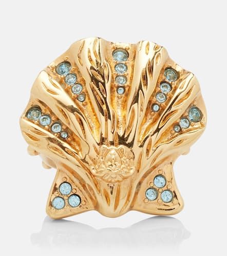 Anello La Medusa con cristalli - Versace - Modalova