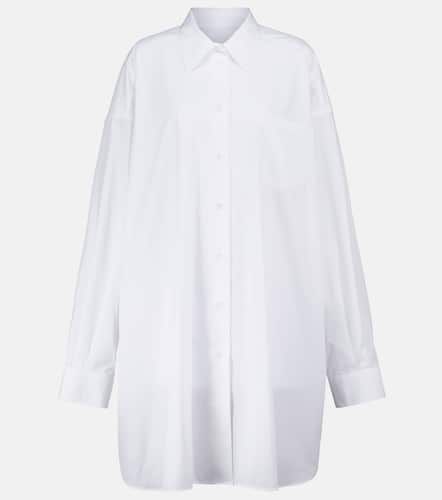 Oversized cotton shirt dress - Maison Margiela - Modalova