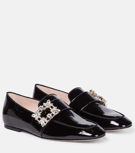 Mini Broche patent leather loafers - Roger Vivier - Modalova