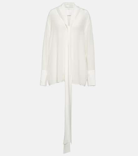 Blusa en crepé de china de seda - Givenchy - Modalova