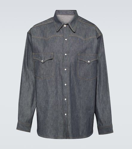 Camisa en denim oversized - Maison Margiela - Modalova