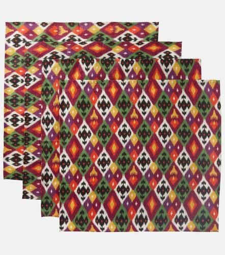 Set di 4 tovaglioli Diamond Ikat - Cabana - Modalova