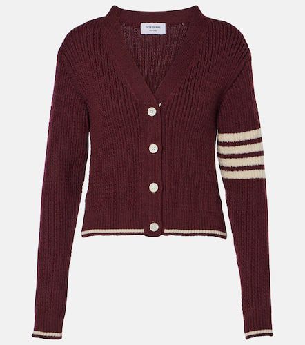 Cardigan 4-Bar aus Schurwolle - Thom Browne - Modalova