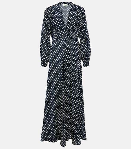 Emory polka-dot silk maxi dress - Rixo - Modalova