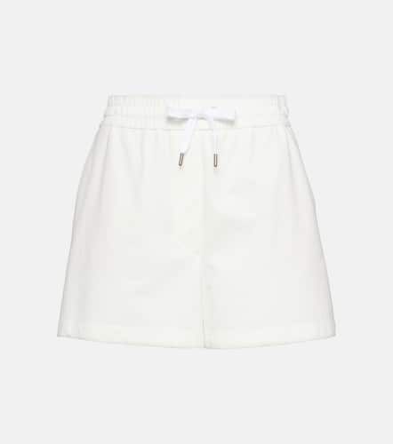 Cotton jersey shorts - Brunello Cucinelli - Modalova