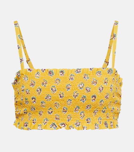 Tory Burch Costa floral bikini top - Tory Burch - Modalova