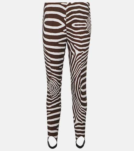 Elaine zebra-print stirrup pants - Bogner - Modalova