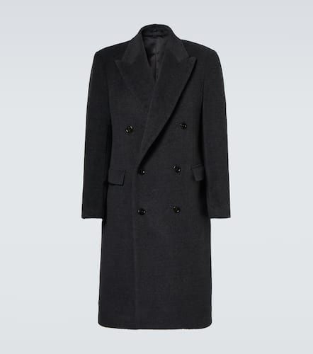 Double-breasted virgin wool overcoat - Lardini - Modalova