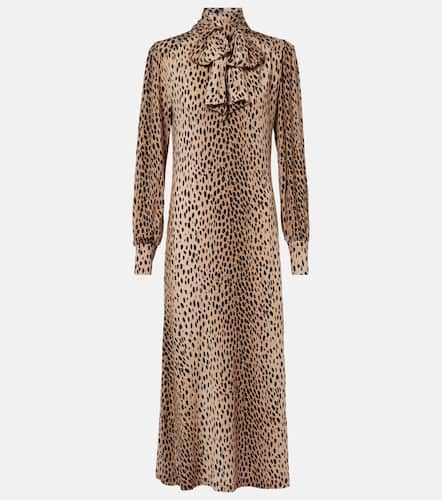 Rixo Robe longue Avalon à pois - Rixo - Modalova