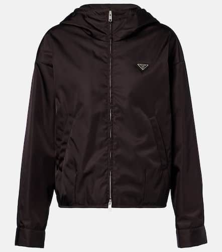 Chaqueta de Re-Nylon con capucha - Prada - Modalova