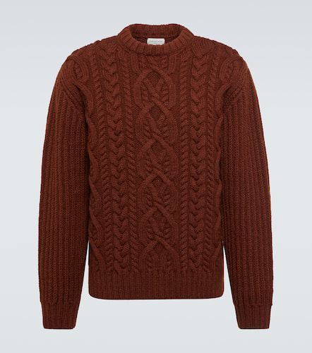 Cable-knit wool sweater - Dries Van Noten - Modalova