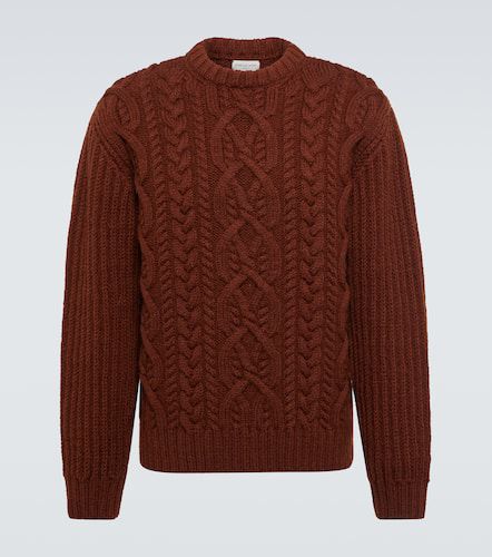 Pullover in lana a trecce - Dries Van Noten - Modalova