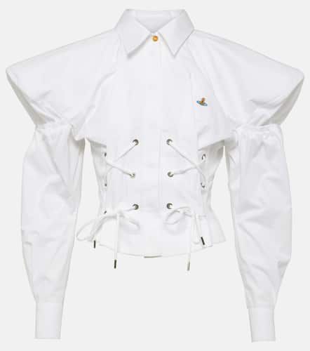 Gexy cotton poplin shirt - Vivienne Westwood - Modalova