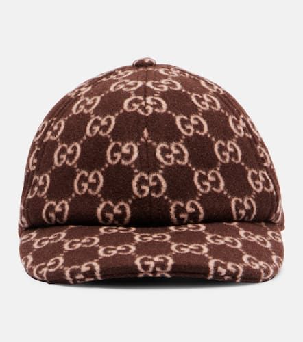 Gucci Gorra de lana con GG Canvas - Gucci - Modalova