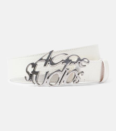 Acne Studios Logo leather belt - Acne Studios - Modalova