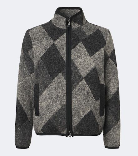 Moncler Giacca Argyle in misto lana - Moncler - Modalova