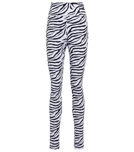 Elodie zebra print high-rise leggings - Rotate - Modalova