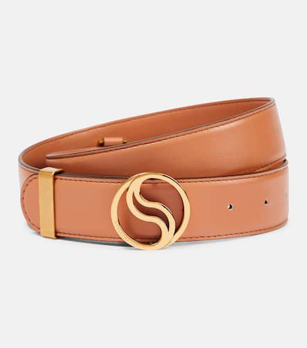 Monogram faux leather belt - Stella McCartney - Modalova