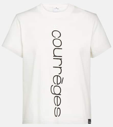Courrèges Bedrucktes T-Shirt aus Baumwolle - Courreges - Modalova