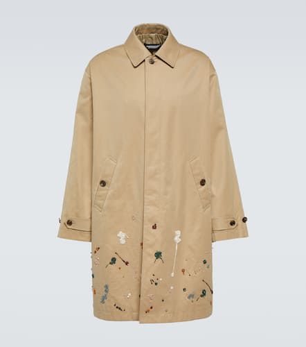 Bestickter Trenchcoat aus Baumwoll-Gabardine - Undercover - Modalova